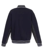 Varsity Vancouver Canucks Navy Blue Wool Jacket