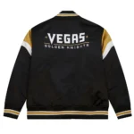 Vegas Golden Knights Heavyweight Black Satin Jacket