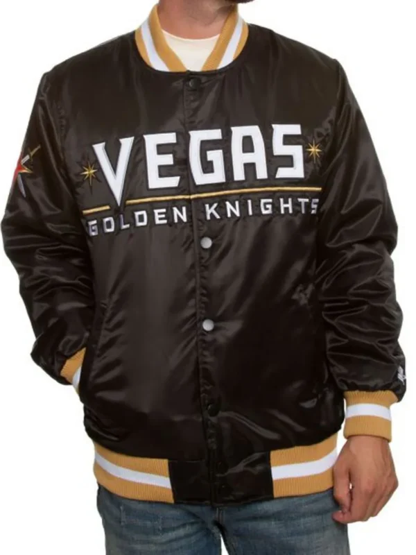 Vegas Golden Knights Satin Jacket