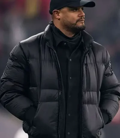 Vincent Kompany Black Puffer Jacket