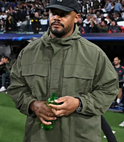 Vincent Kompany Green Hooded Jacket