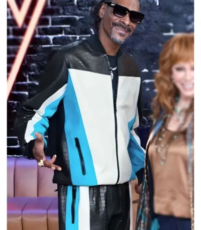 Voice S26 Snoop Dogg Leather Track Jacket