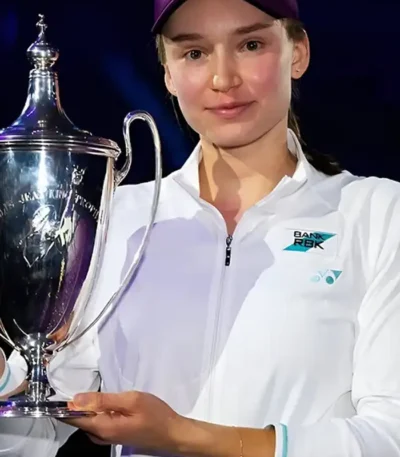 WTA Finals Elena Rybakina White Jacket