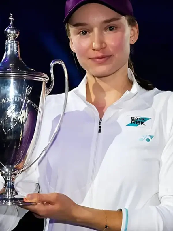 WTA Finals Elena Rybakina White Jacket