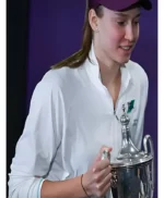 WTA Finals Elena Rybakina White Jacket