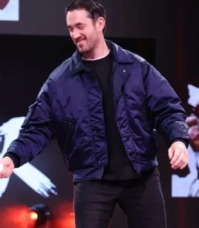 WWE Street Fighter Event Andrew Koji Blue Jacket