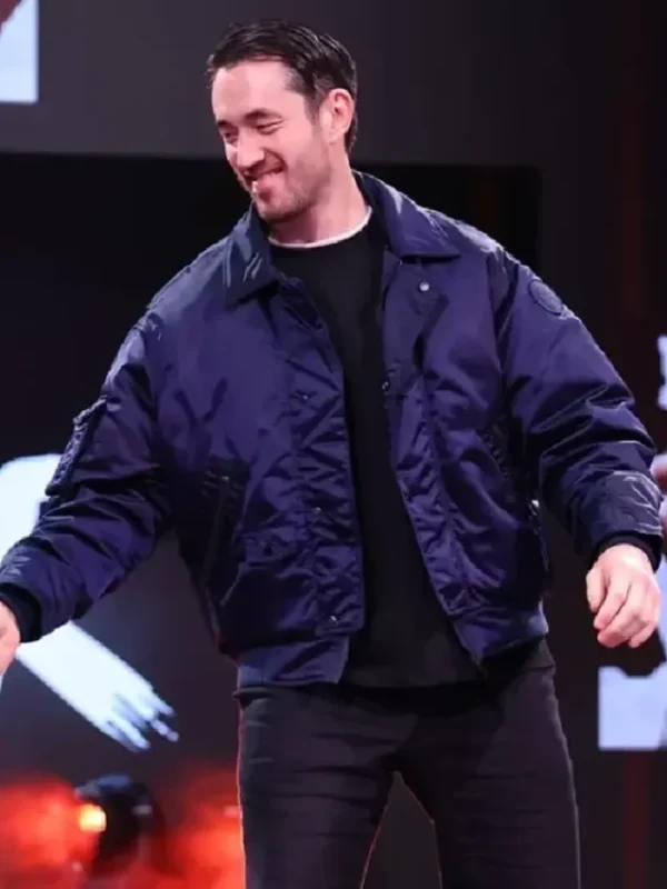WWE Street Fighter Event Andrew Koji Blue Jacket