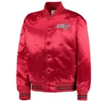 Washington Capitals Youth Gifted Goalie Red Satin Jacket