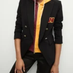 Washington Commanders Black Blazer