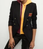 Washington Commanders Black Blazer