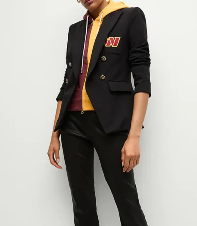 Washington Commanders Black Blazer