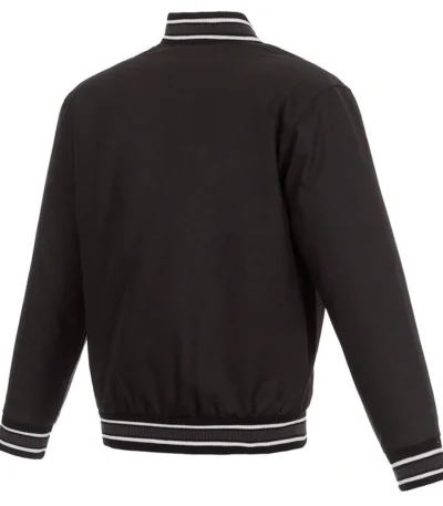 Washington Commanders Black Varsity Wool Jacket