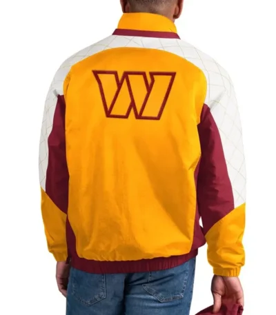 Washington Commanders Body Check Pullover Hooded Jacket