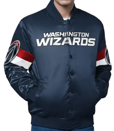 Washington Wizards Triple Option Varsity Jacket