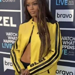 Watch What Happens Live Ciara Miller Yellow Jacket