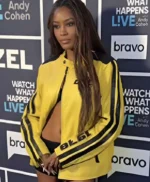 Watch What Happens Live Ciara Miller Yellow Jacket