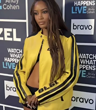 Watch What Happens Live Ciara Miller Yellow Jacket