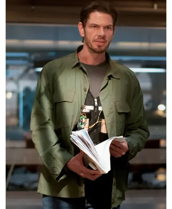 Watson S02 Jon Beavers Green Cotton Jacket