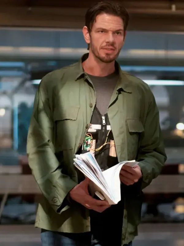 Watson S02 Jon Beavers Green Cotton Jacket