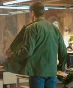 Watson S02 Jon Beavers Green Cotton Jacket