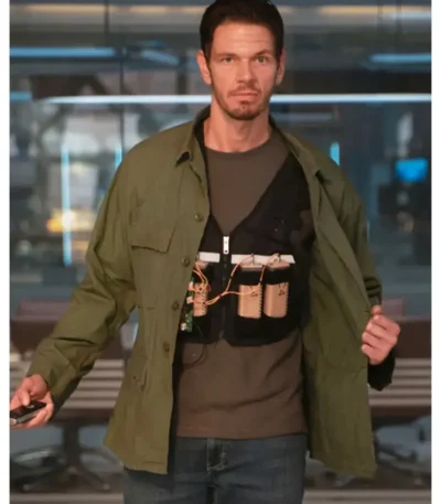 Watson S02 Jon Beavers Green Cotton Jacket