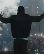 Mike Epps 2026 Black Bomber Jacket