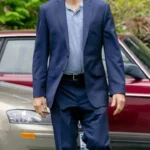 Wes Winters Chesapeake Shores Notch Collar Formal Blue Suit