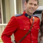 When Calls the Heart S10 Nathan Grant Red Wool Jacket