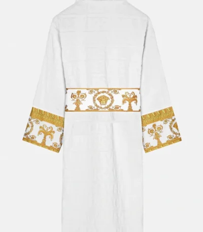 White Versace Robe