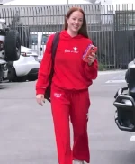 Whitney Leavitt You’re a Star Red Hoodie and Sweatpants