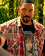 Will Smith Bad Boys Ride or Die Plaid Shirt