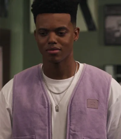 Will Smith Bel-Air S03 Purple Vest