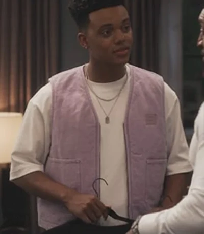 Will Smith Bel-Air S03 Purple Vest