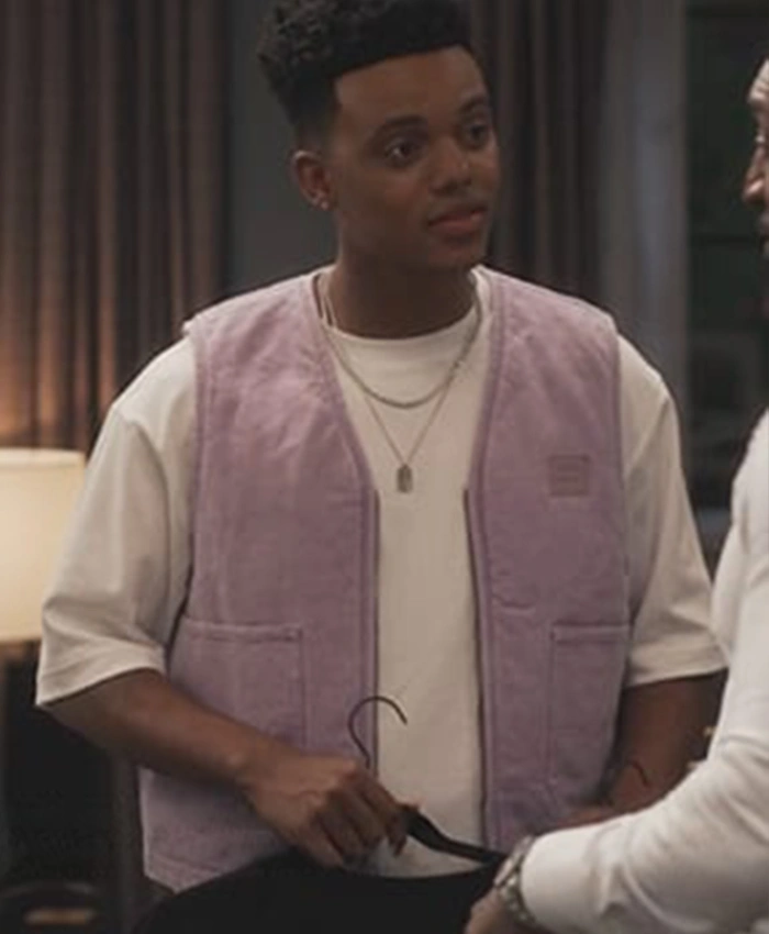 Will Smith Bel-Air S03 Purple Vest Will Smith Bel-Air S03 Purple Vest