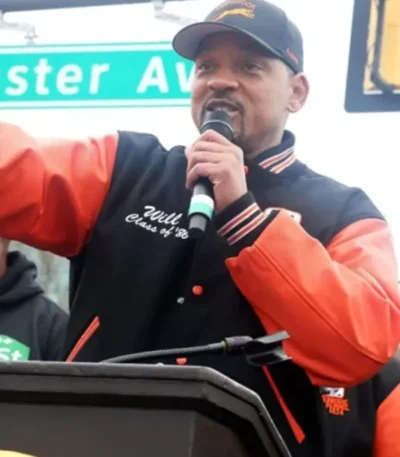 Will Smith Renaming Ceremony Varsity Jacket