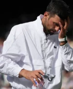 Wimbledon Novak Djokovic White Jacket