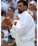 Wimbledon Novak Djokovic White Jacket