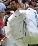 Wimbledon Novak Djokovic White Jacket