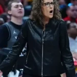 Wings VS Fever 2026 Stephanie White Leather Jacket