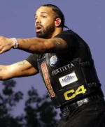 Wireless Festival Drake Leather Vest