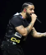 Wireless Festival Drake Leather Vest