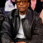 Wizkid Black Leather Jacket