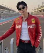 Grand Prix Wonho Red Ferrari Jacket