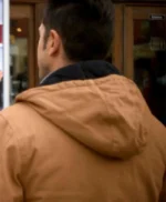 Wyatt Davis A Christmas in Vermont Brown Jacket