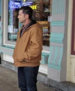 Wyatt Davis A Christmas in Vermont Brown Jacket