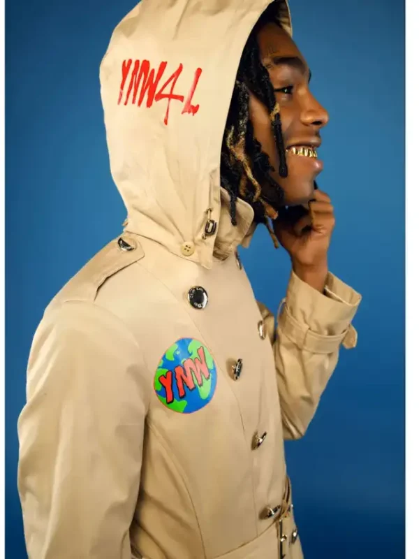 YNW Melly Freddy Krueger Hooded Coat