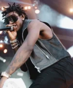 Paris 2026 Shallipopi Leather Vest