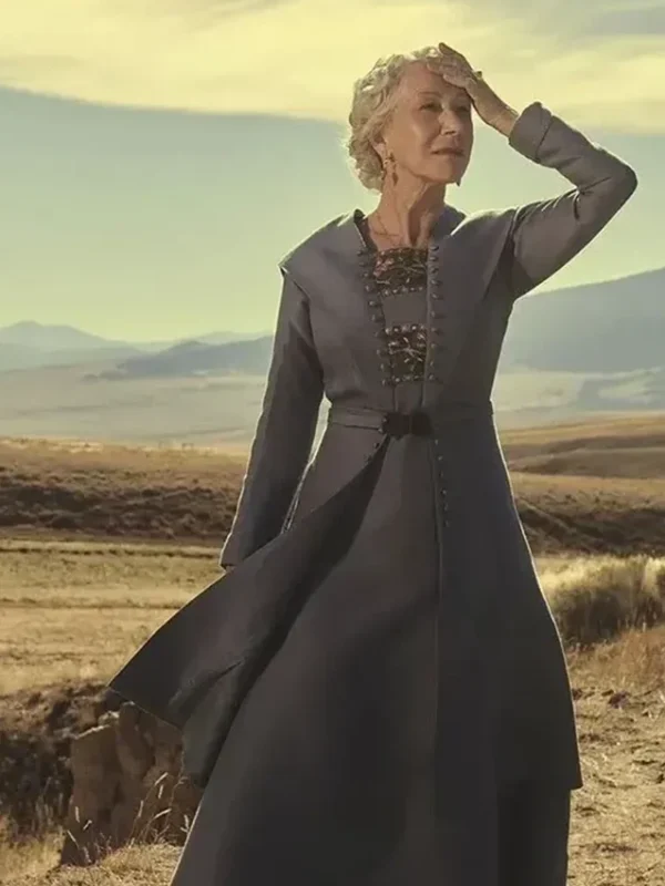 Yellowstone 1923 Cara Dutton Gray Coat