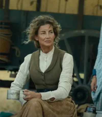 Yellowstone Origin 1883 Margaret Dutton Brown Vest