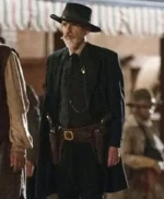 Yellowstone Origin 1883 Marshal Jim Courtright Black Coat